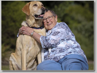 Claire Donovan with Hero